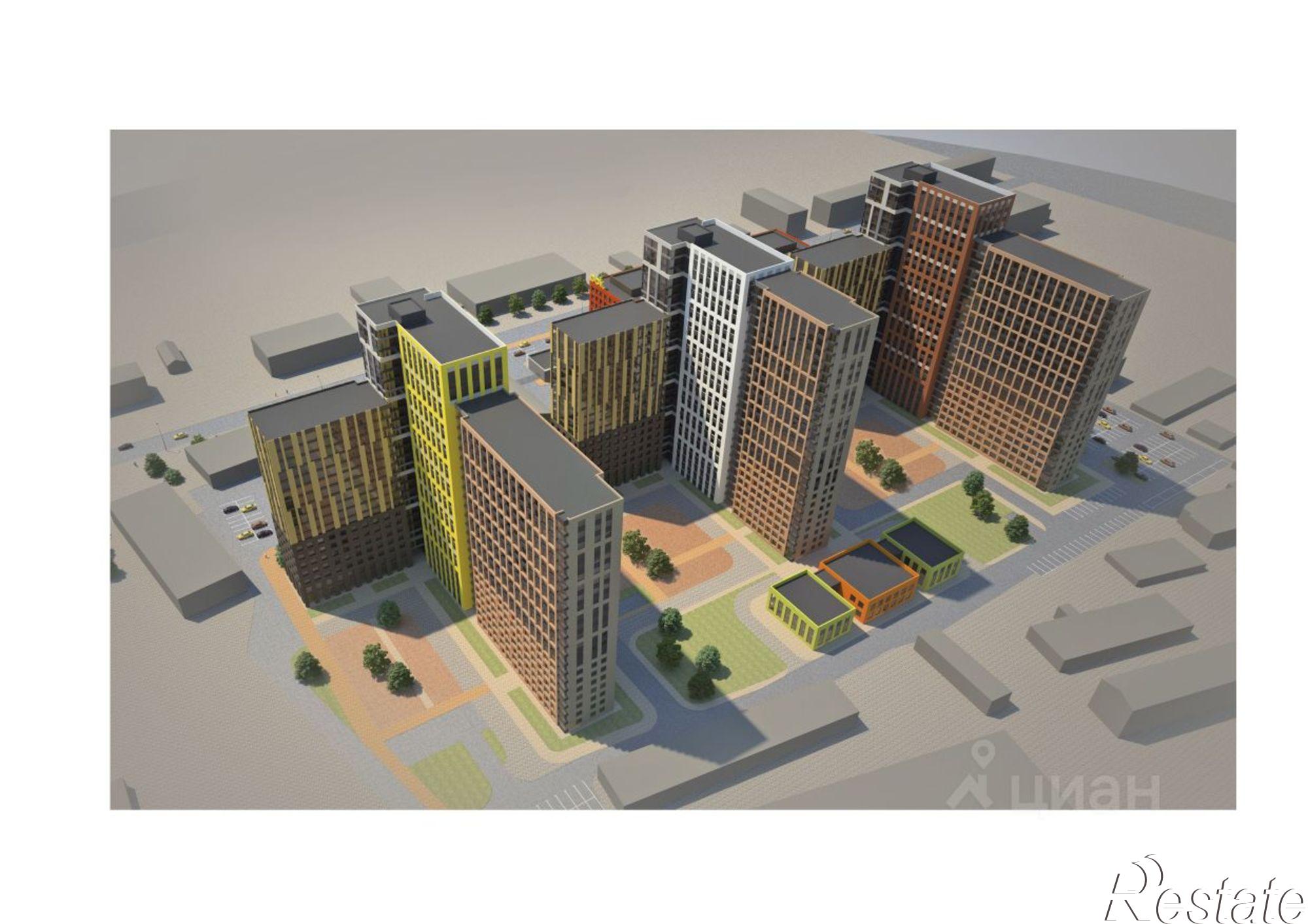 Купить квартиру за 4 069 260 рублей на улица Чкалова, 19В