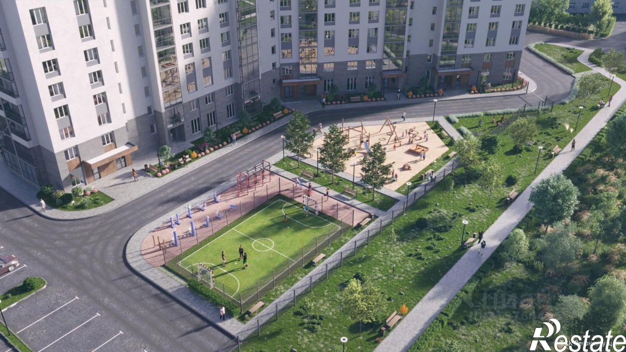 Купить квартиру за 7 261 920 рублей на Рыбное, Крымская улица