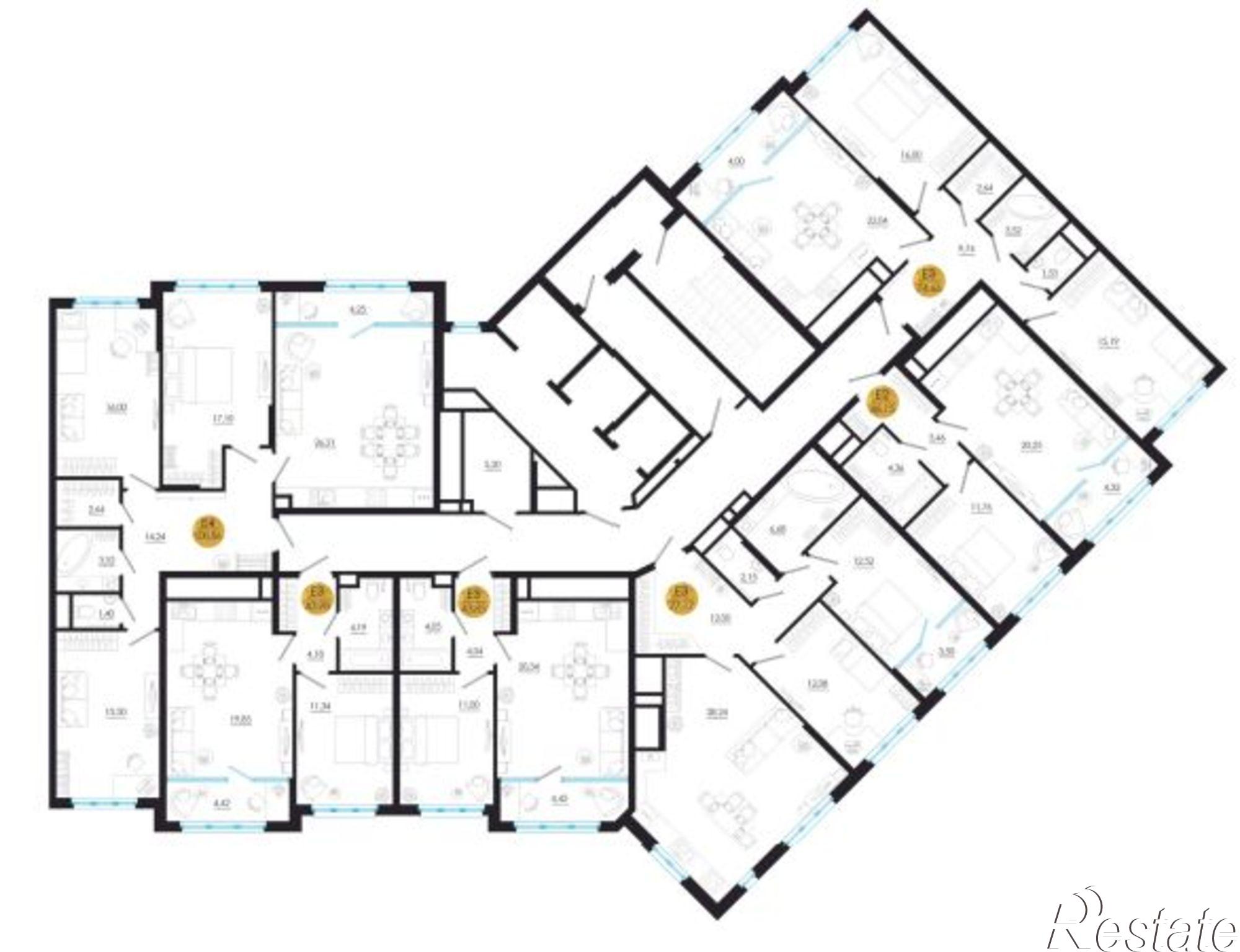 Купить квартиру за 5 950 680 рублей на улица Земнухова, 1