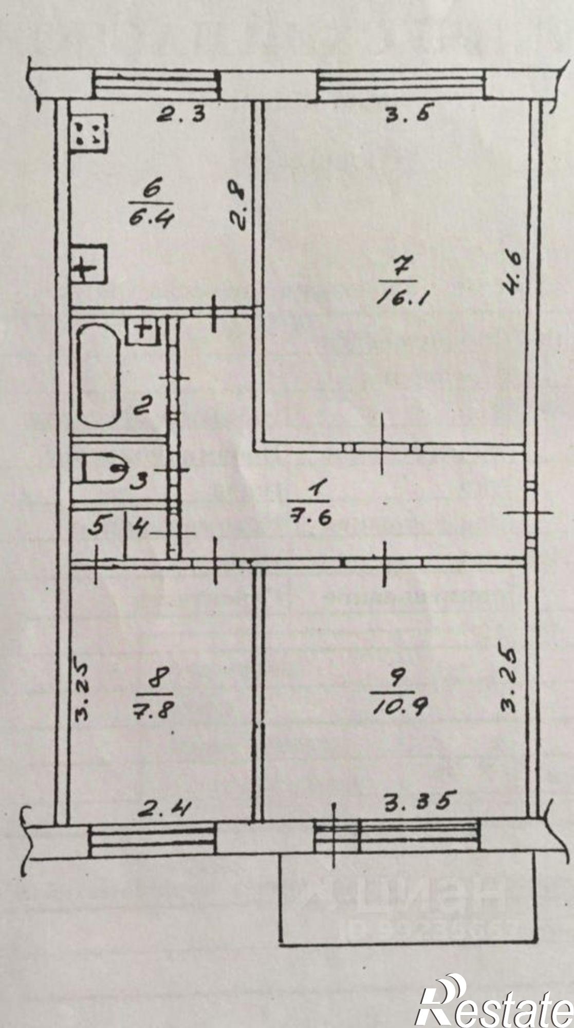 Купить квартиру за 1 900 000 рублей на улица Строителей, 13