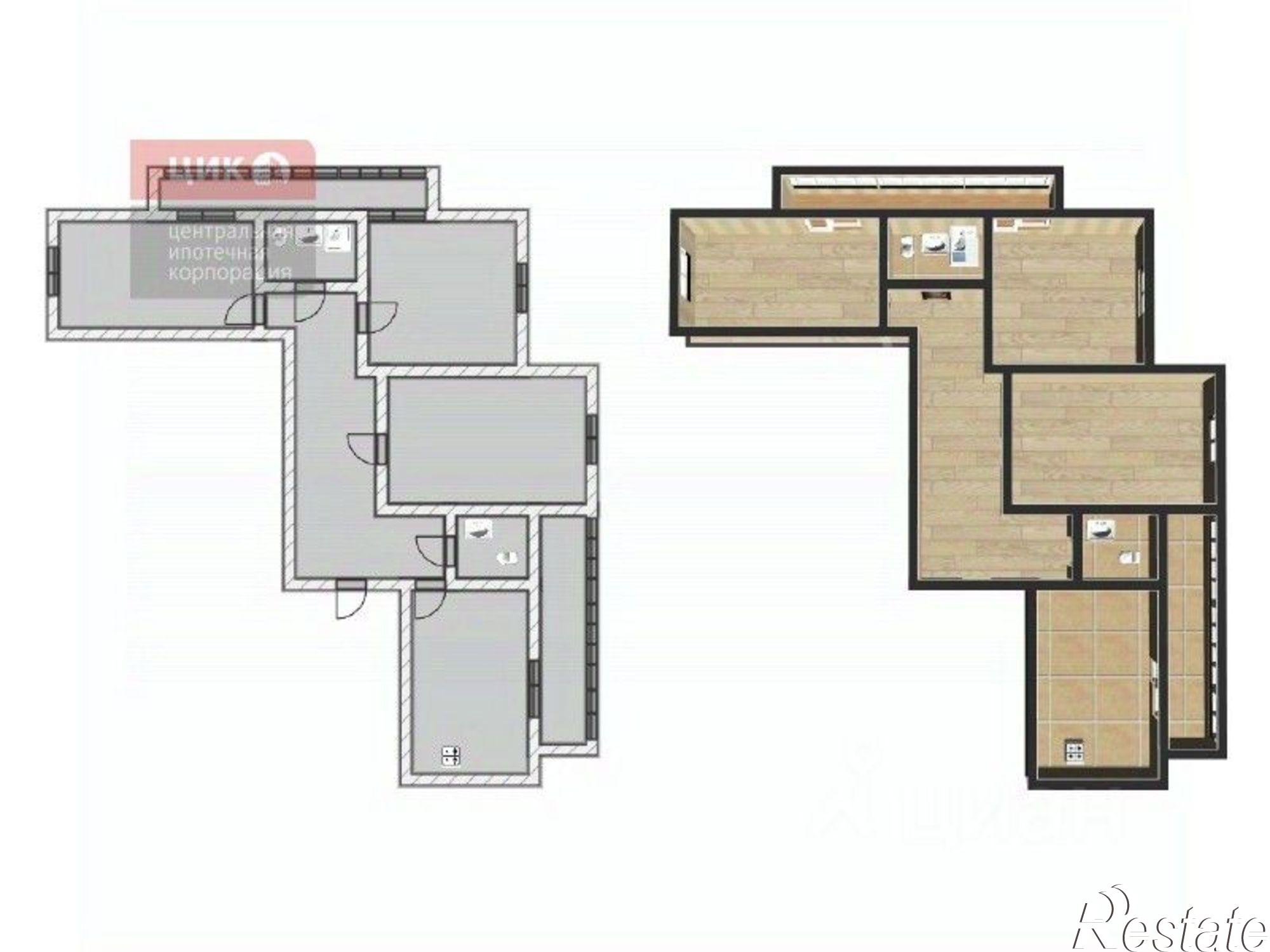 Купить квартиру за 7 690 000 рублей на Большая улица, 106