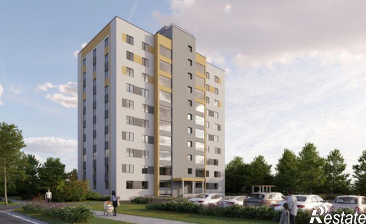 1-комн квартира в новом доме ул Крымская, 1В,  д. 1В