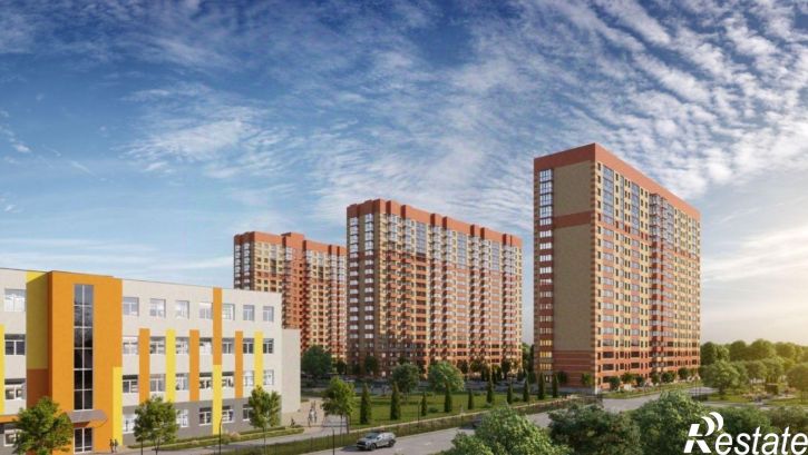 3-комн квартира в новом доме Рязанский район