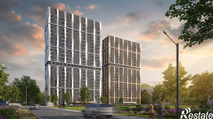 1-комн квартира в новом доме Московский район, 5-й микрорайон