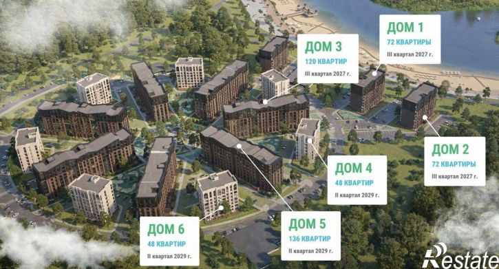 2-комн квартира в новом доме район Борки, посёлок Шпалозавода