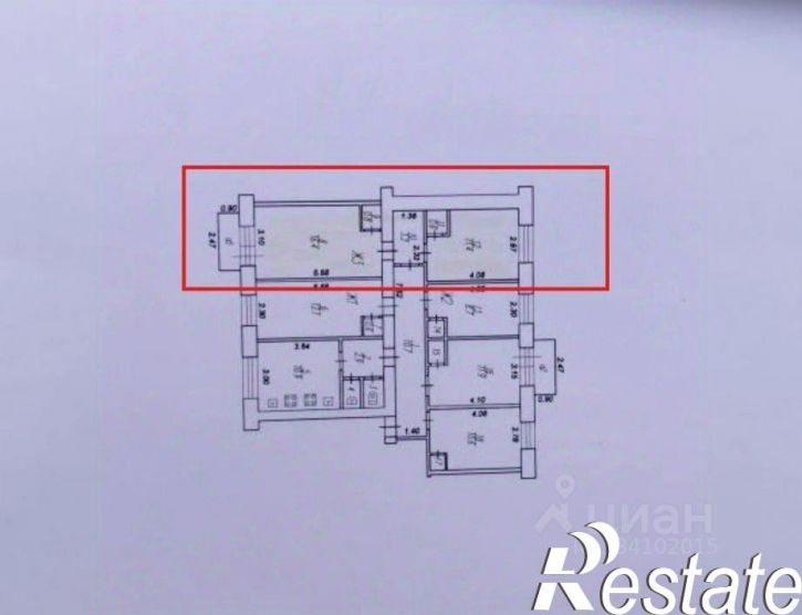 Комната улица Строителей, 17 к1,  д. 17 к1