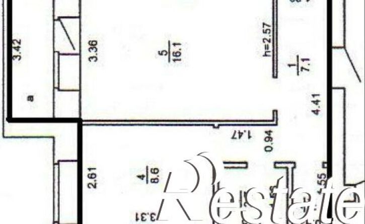 1-комн квартира улица Зубковой, 27 к3,  д. 27 к3